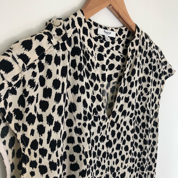 Madewell Cheetah Print Shift Dress - Picture 6 of 8